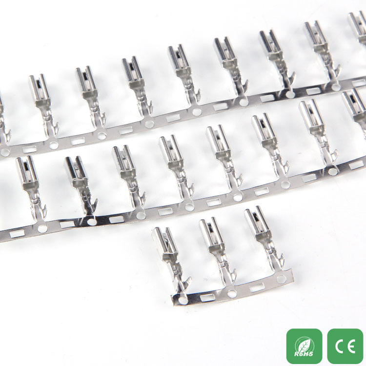 2.8 Подключите пружинных зажимов DJ621-E2.8A-B